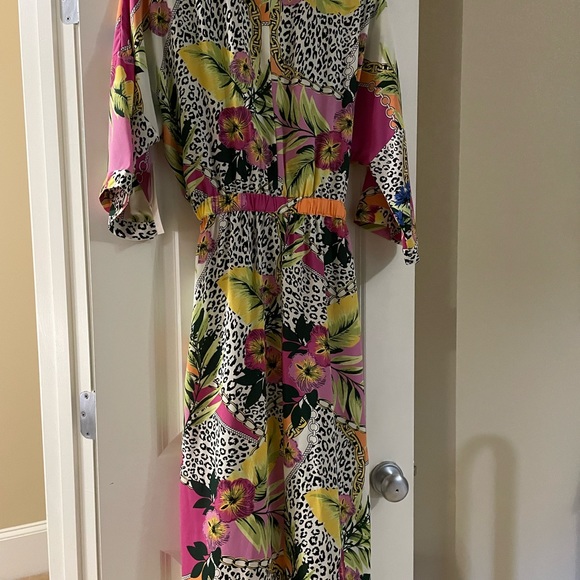 NEW! Camille & Co Paradise Floral Print Kimono Wrap - S - Picture 5 of 8